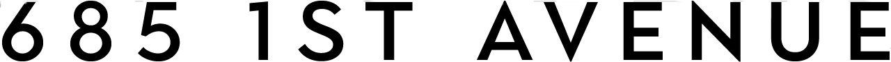 685 1st ave logo - black.